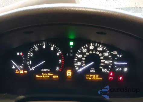 2004 Lexus Ls 430 z USA, uszkodzony, nr VIN JTHBN36F440134800